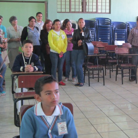 ALUMNOS EN ESPERA DE RESULTADOS EN LA OLIMPIADA DEL CONOCIMIENTO